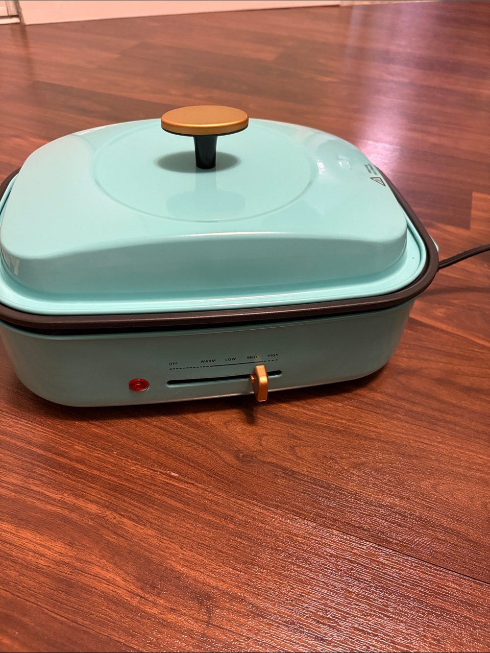 Portable Electric Multi-Function Cooker - Aqua